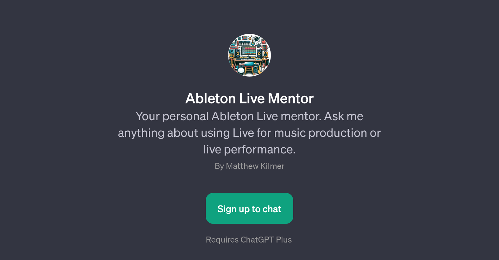 Ableton Live Mentor website