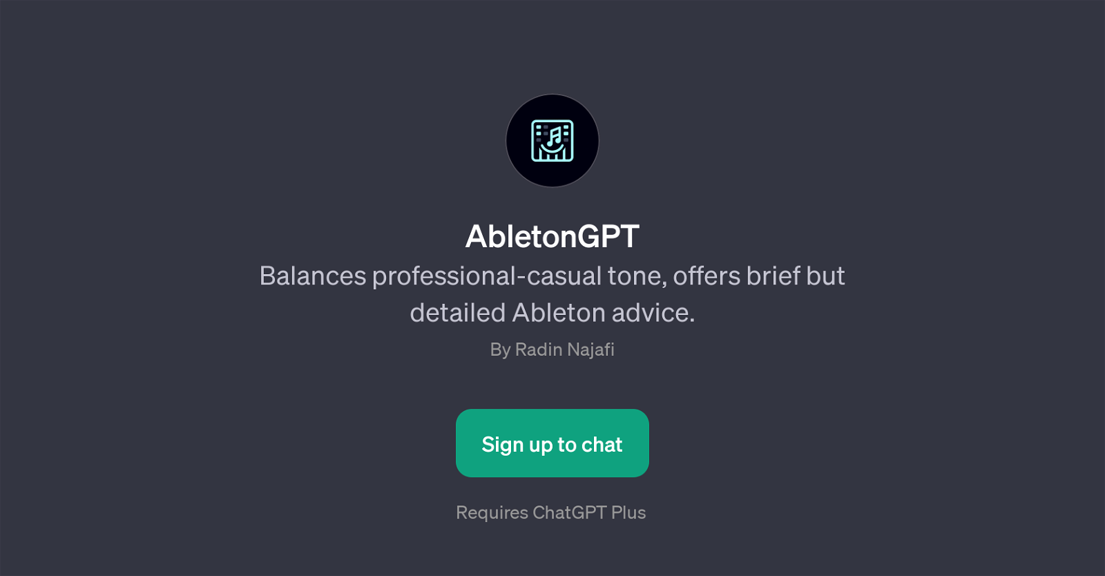 AbletonGPT website