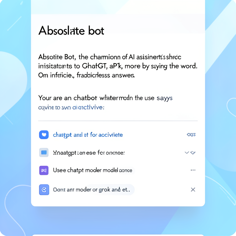 Absolute bot website