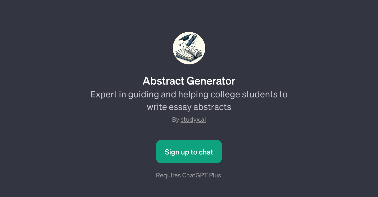 Abstract Generator website