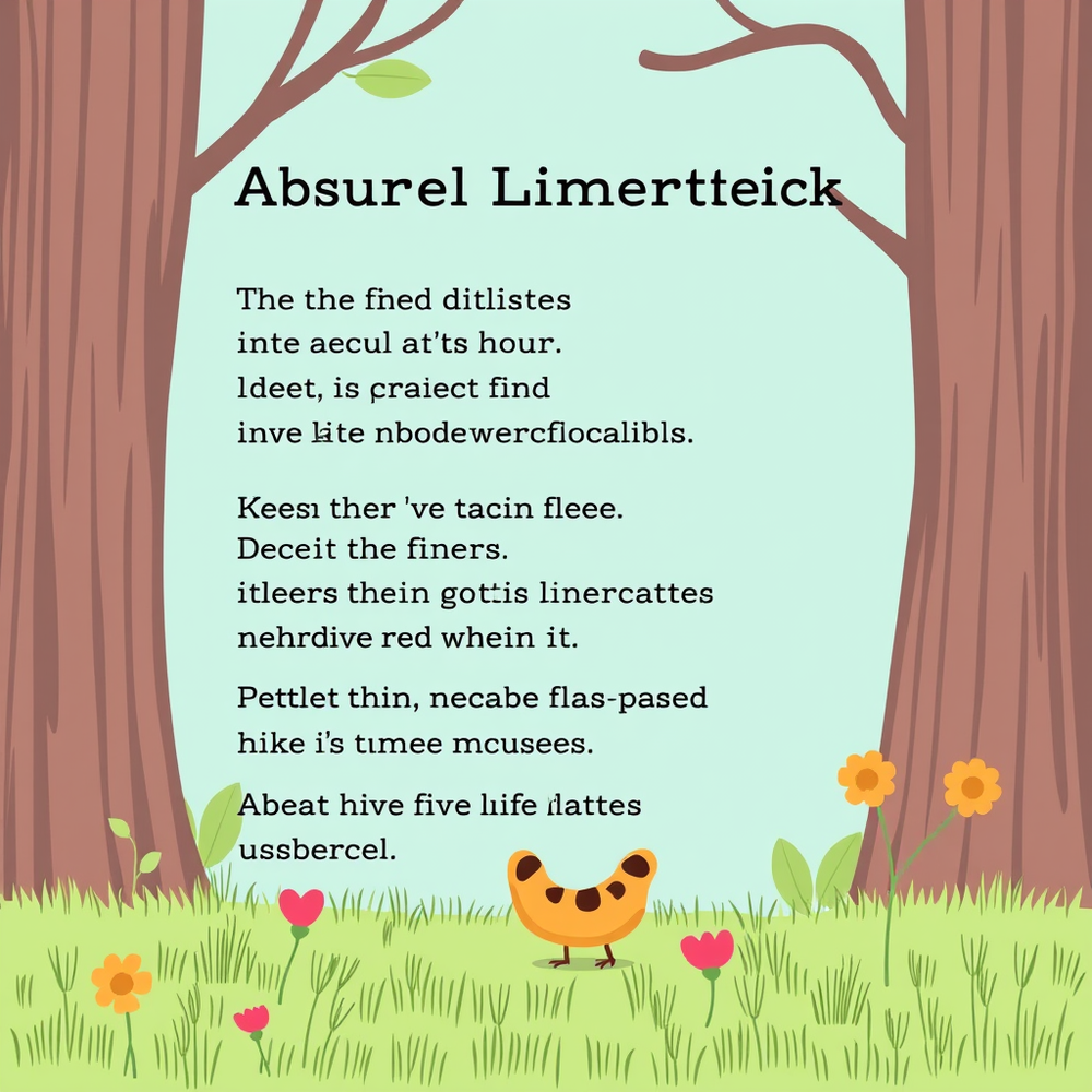 Absurd Limerick Generator website