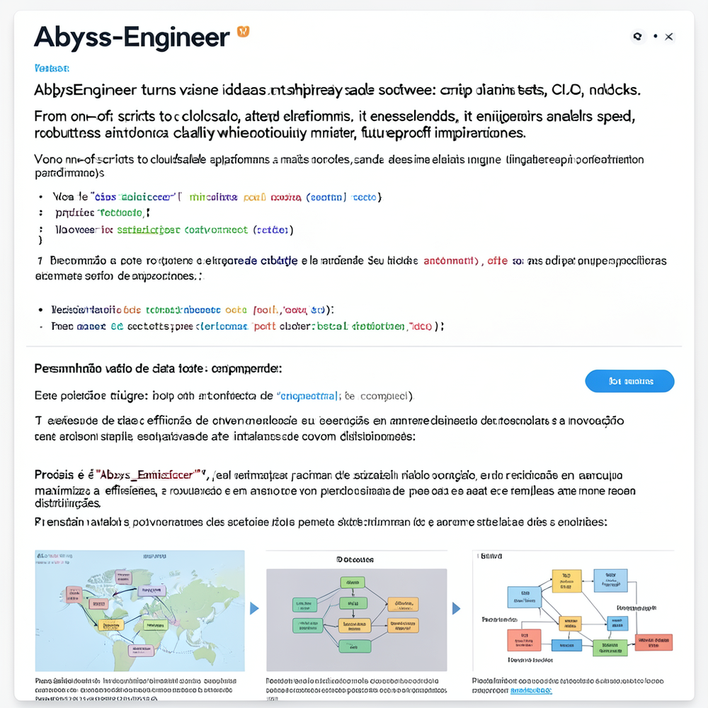 Abyss‑Engineer ∞ website