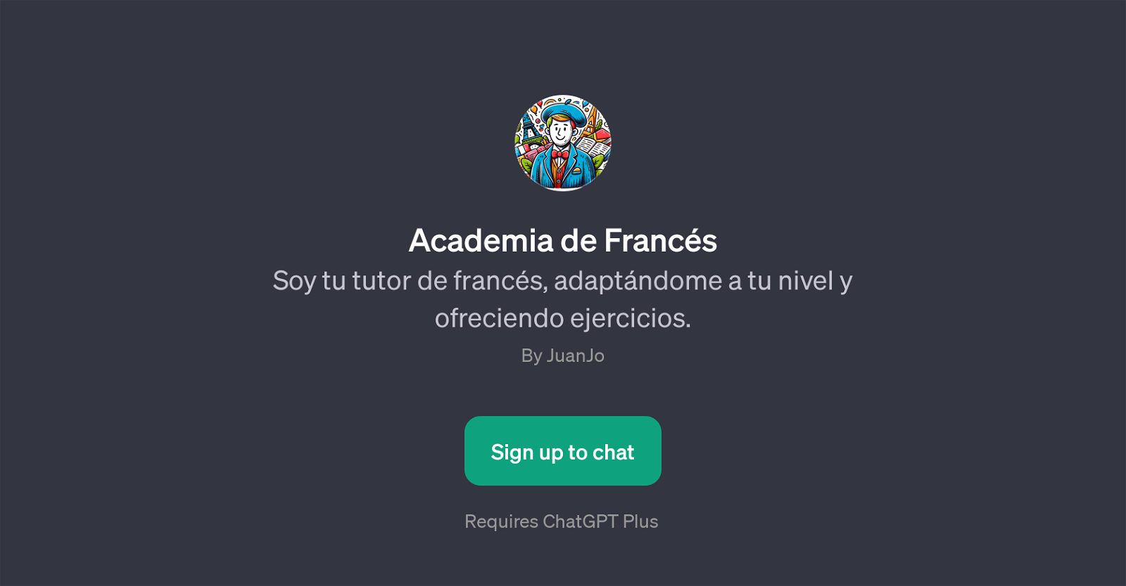 Academia de Francs website