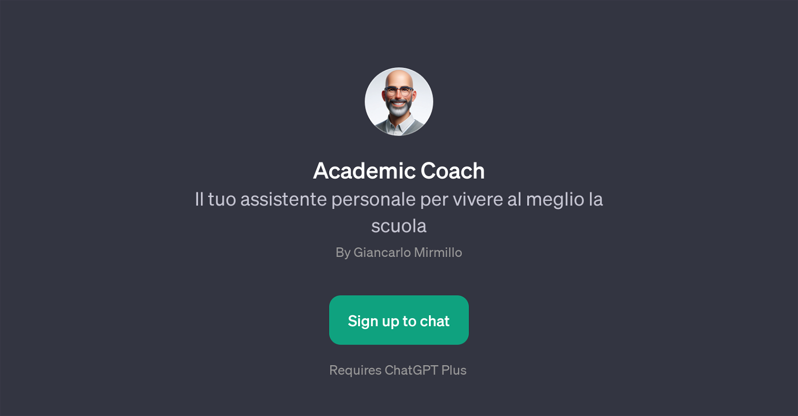 Academic Coach website