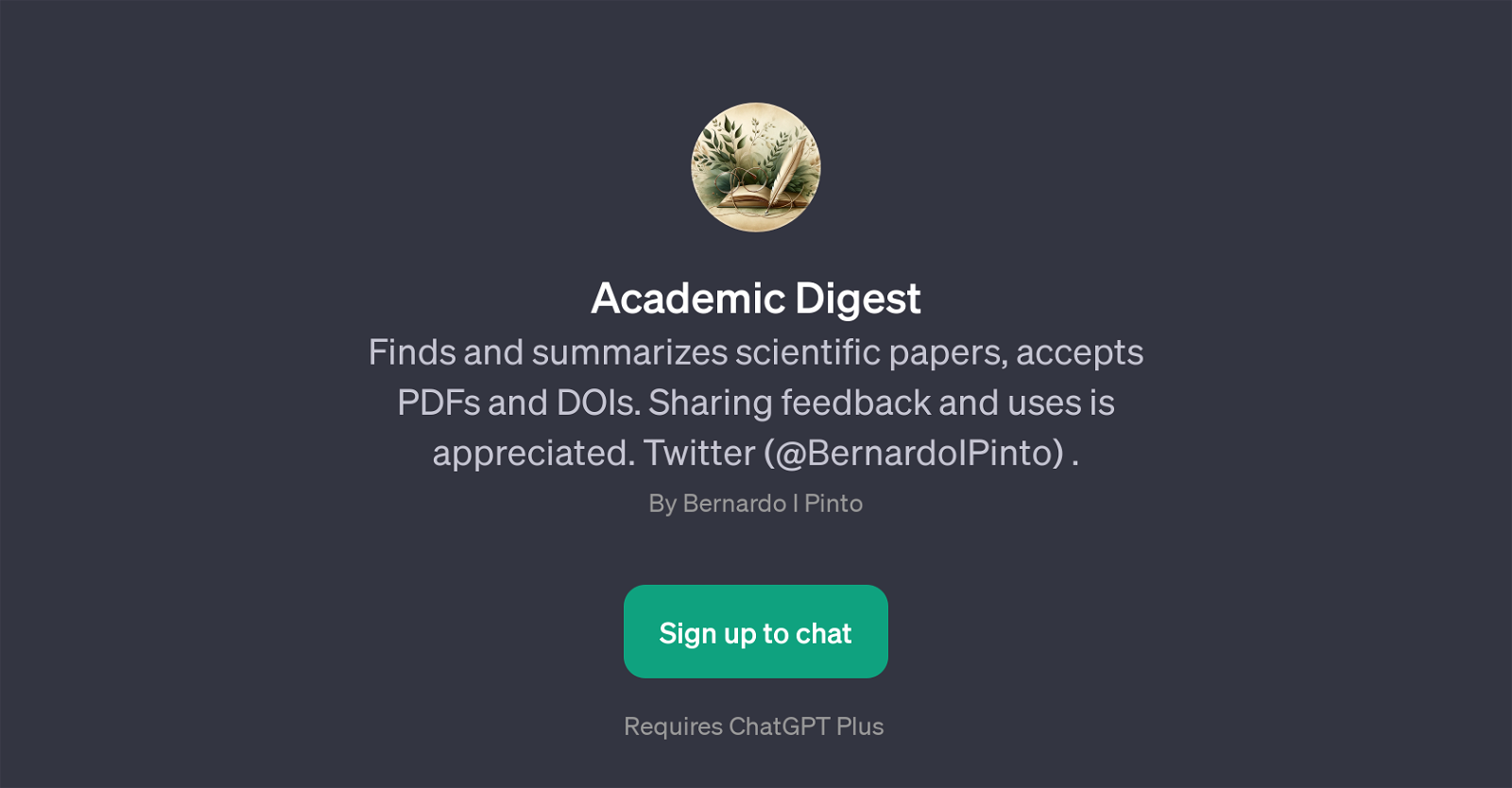 Academic Digest website