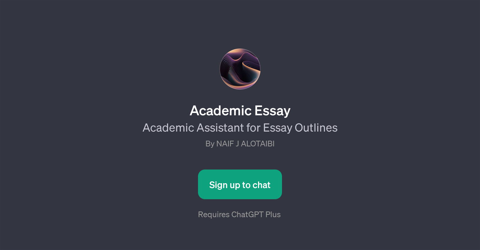 Academic Essay website