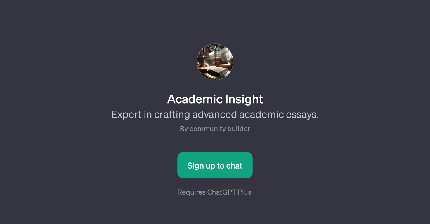 Academic Insight website