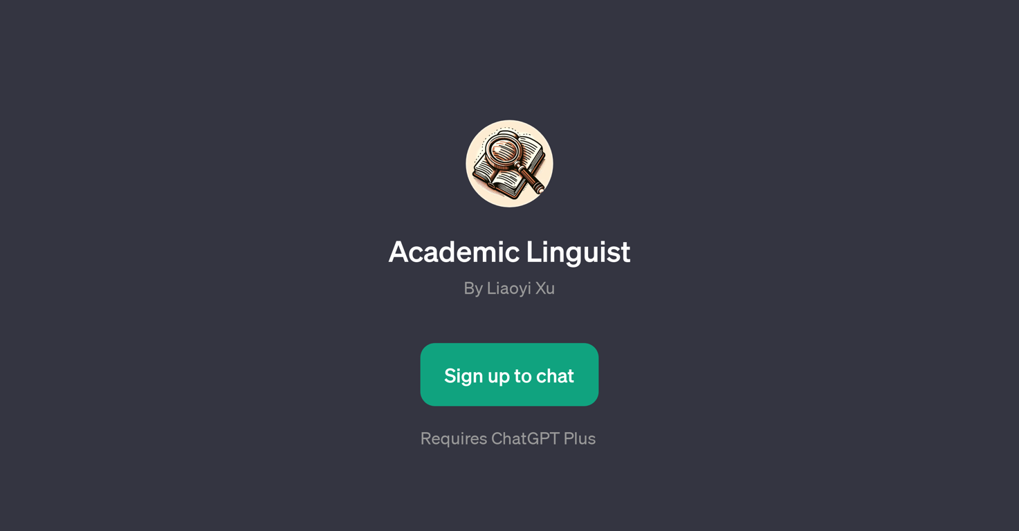 Academic Linguist website