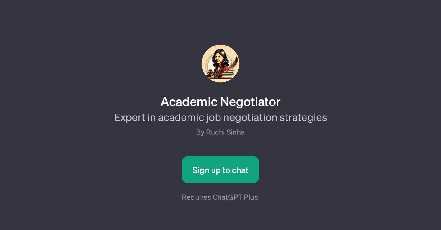 Academic Negotiator website