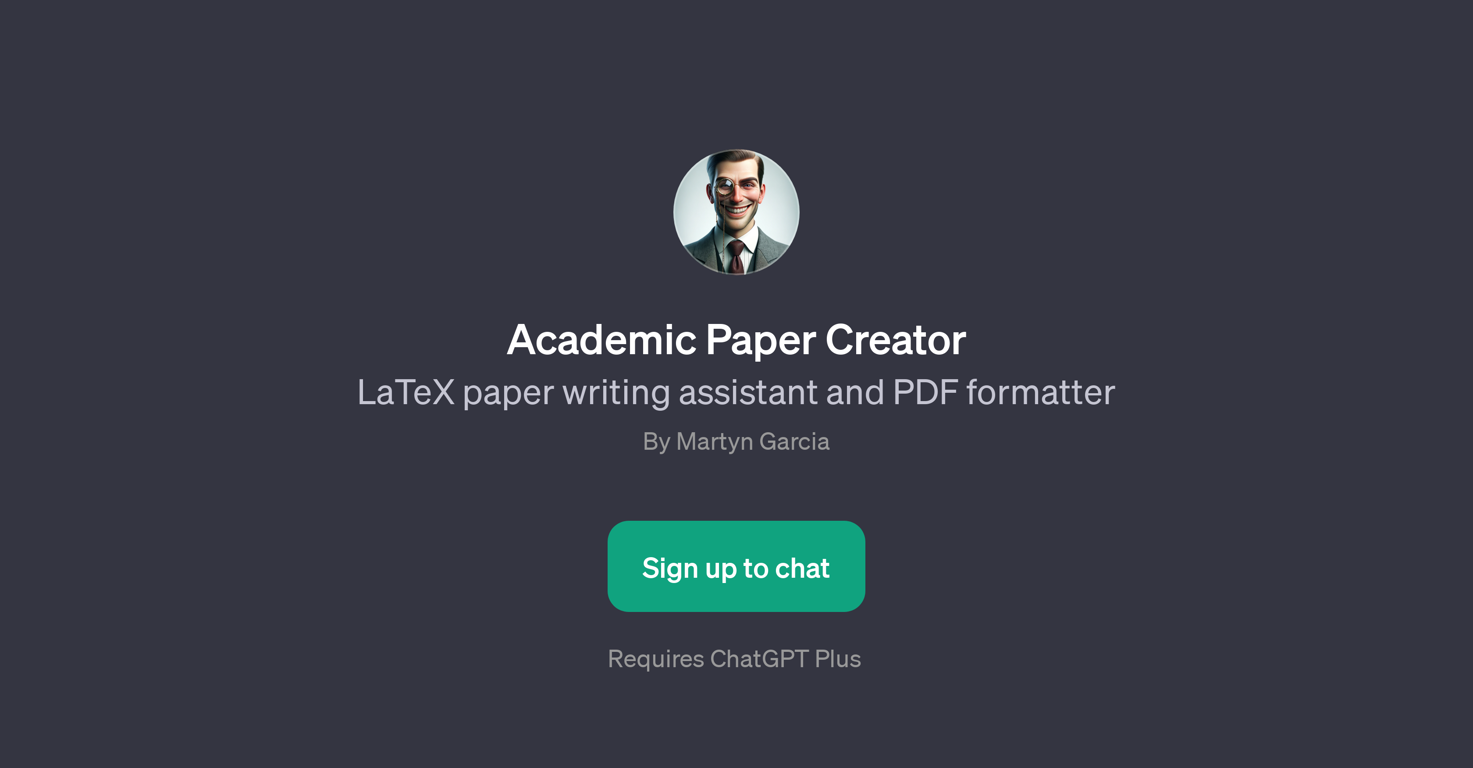 Academic Paper Creator website