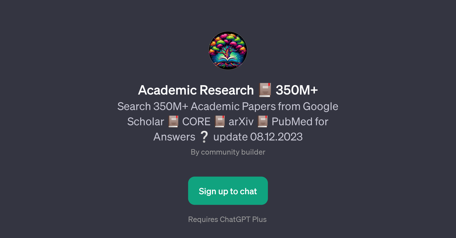 Academic Research 350M+ website