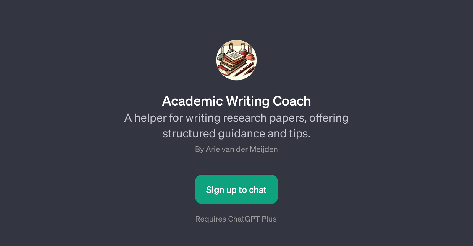 Academic Writing Coach website