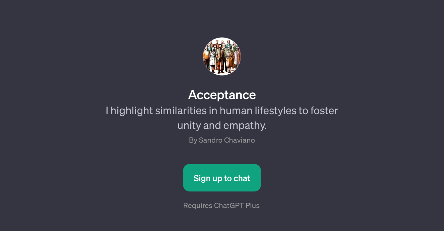 Acceptance website