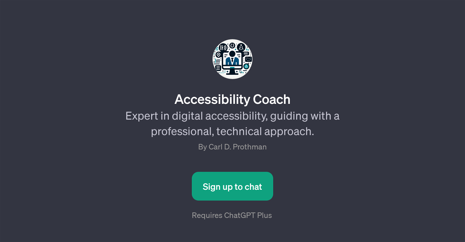 Accessibility Coach website