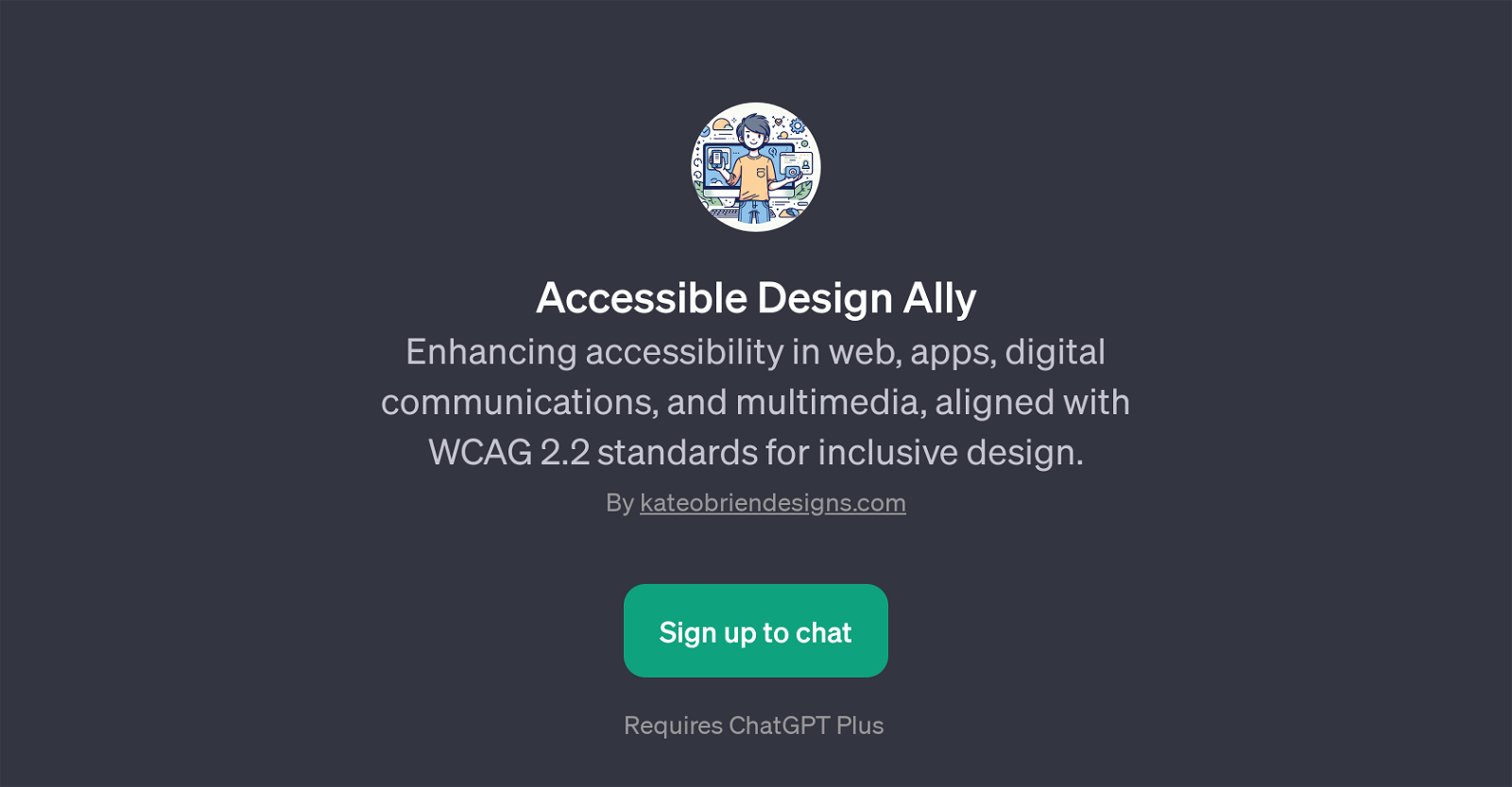 Accessible Design Ally website