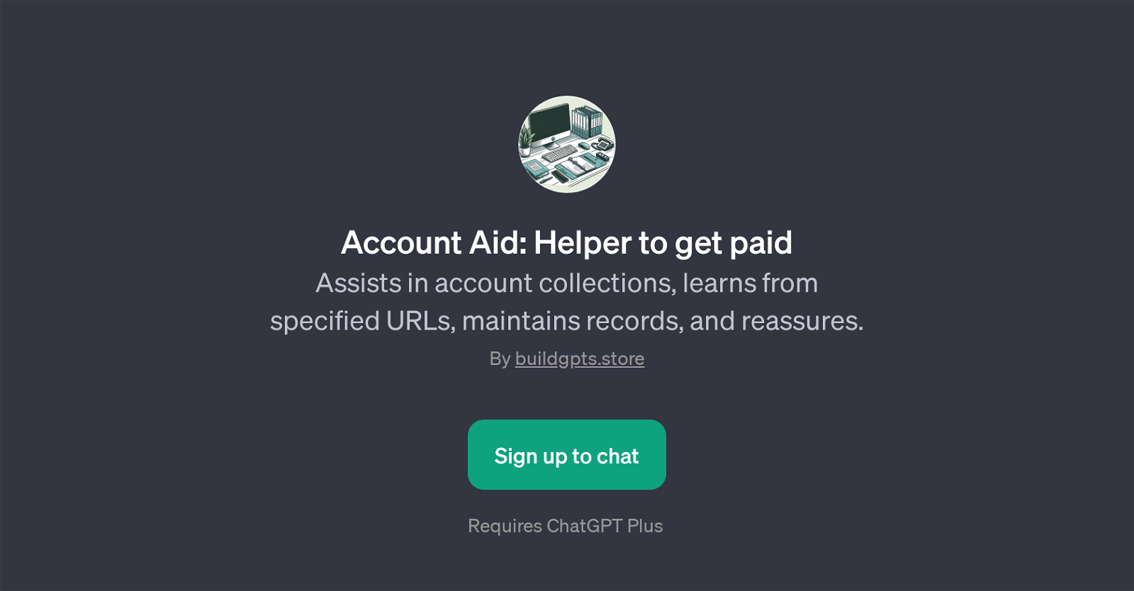 Account Aid website