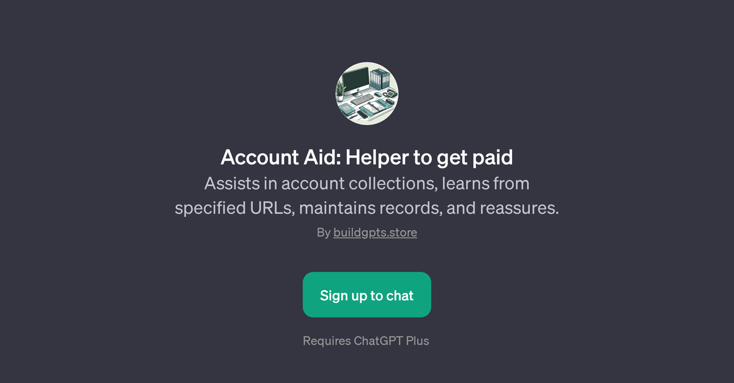 Account Aid website