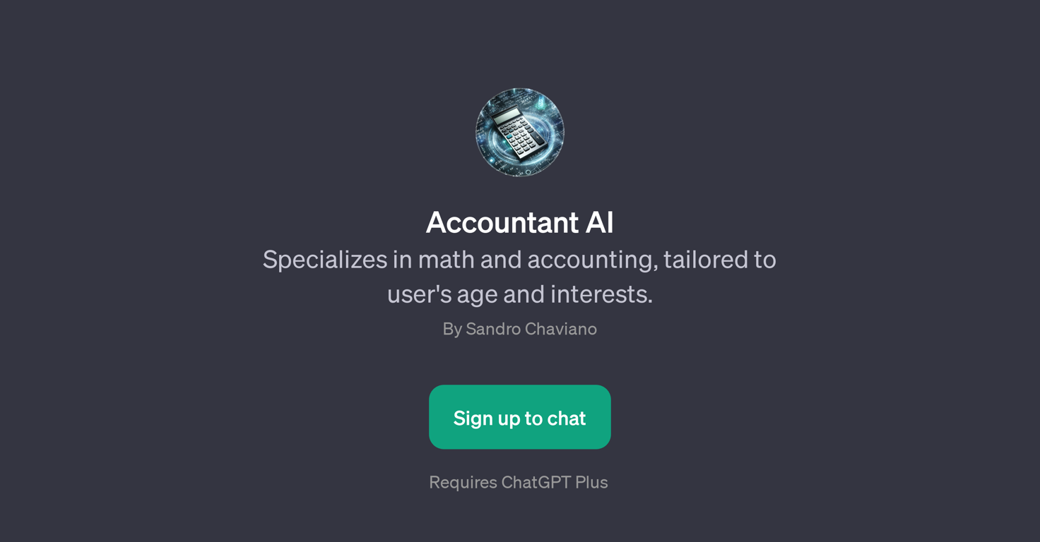 Accountant AI website
