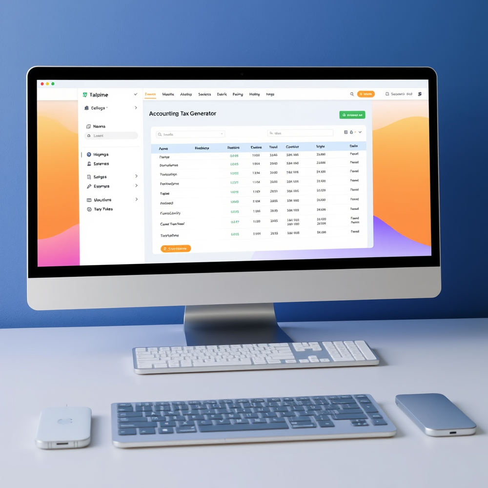 Accounting and Tax Generator website