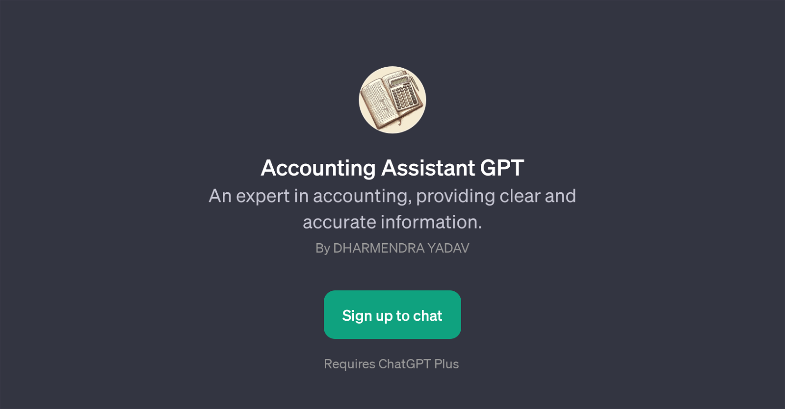 Accounting Assistant GPT website