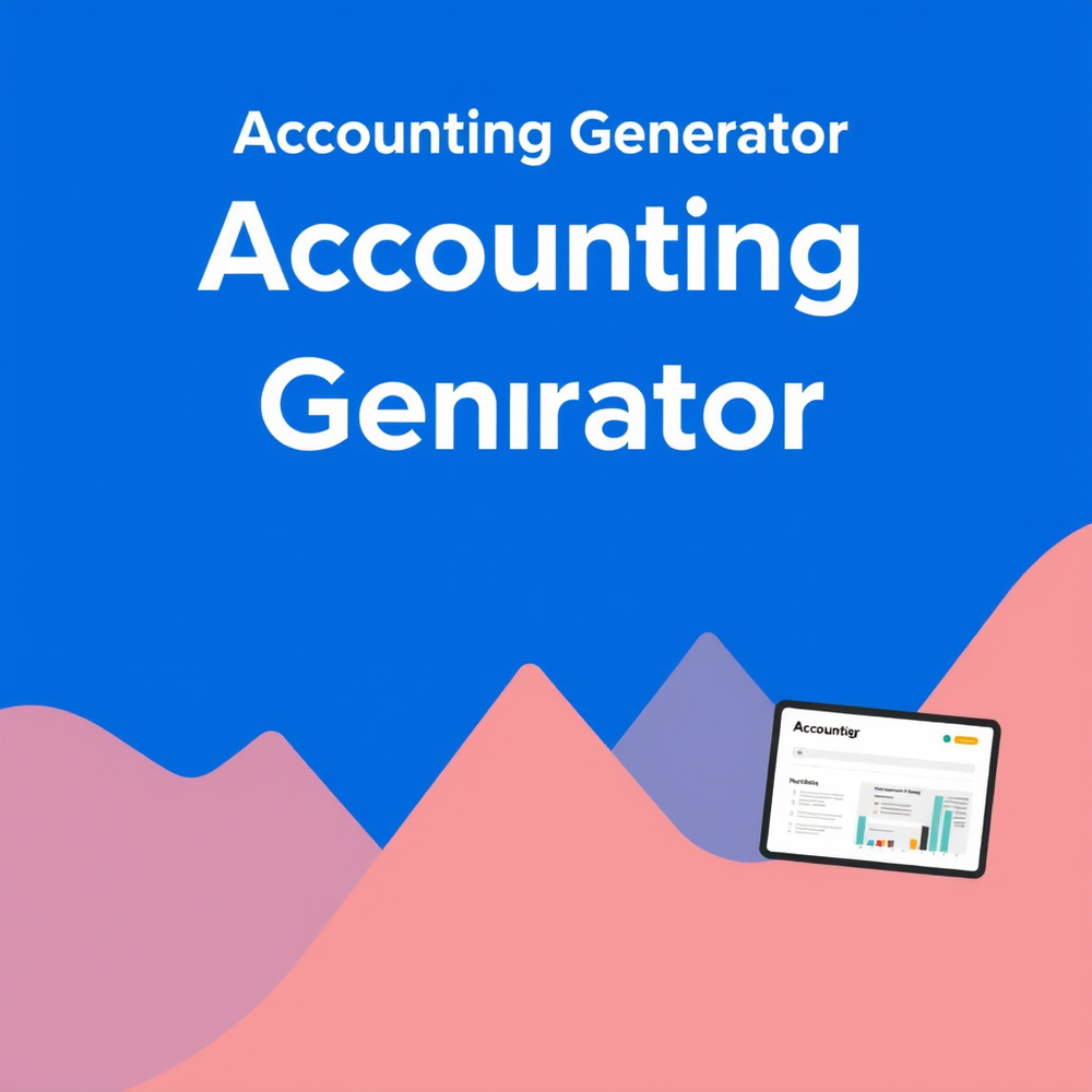 Accounting Generator website