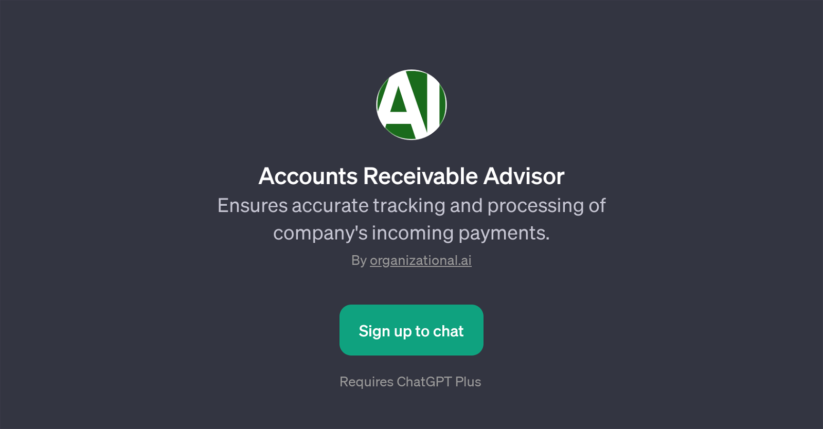 Accounts Receivable Advisor website