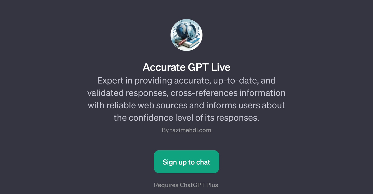 Accurate GPT Live website