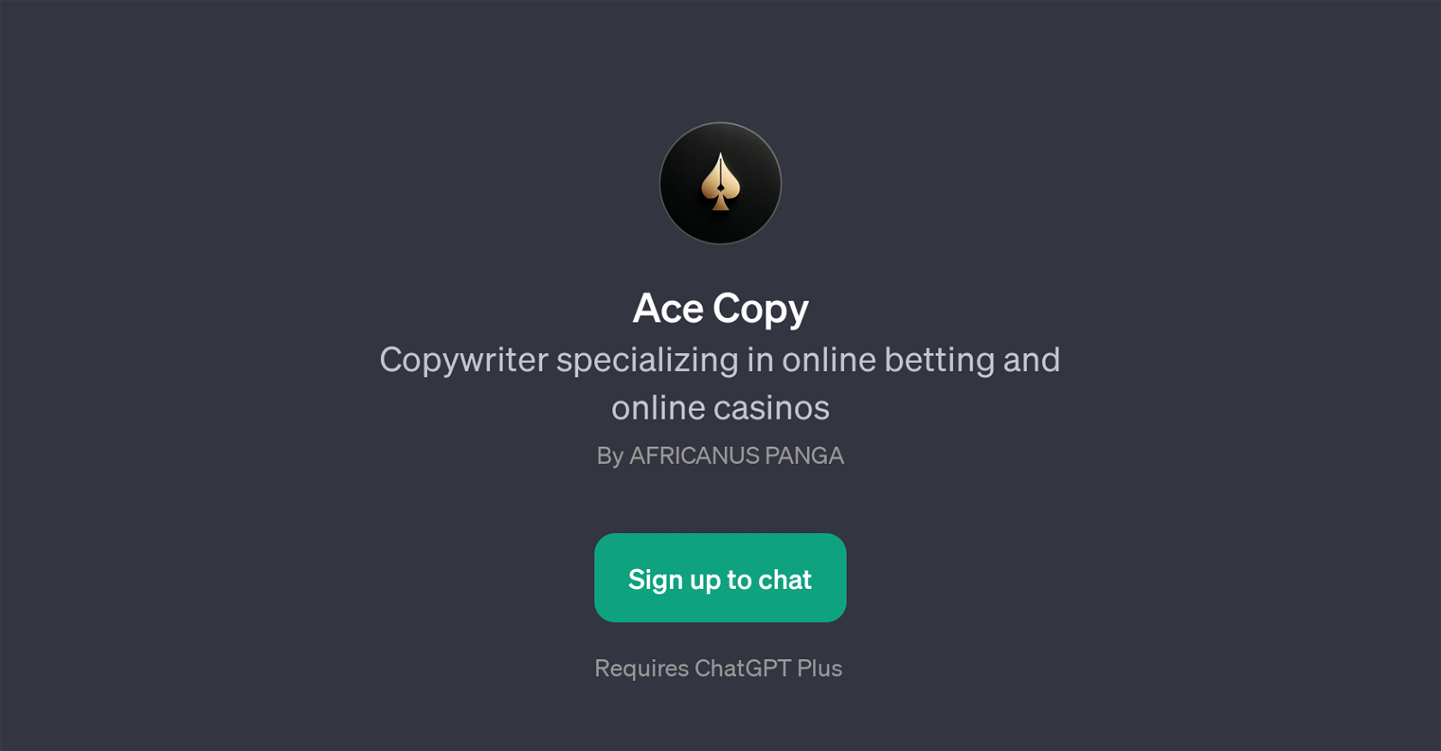 Ace Copy website