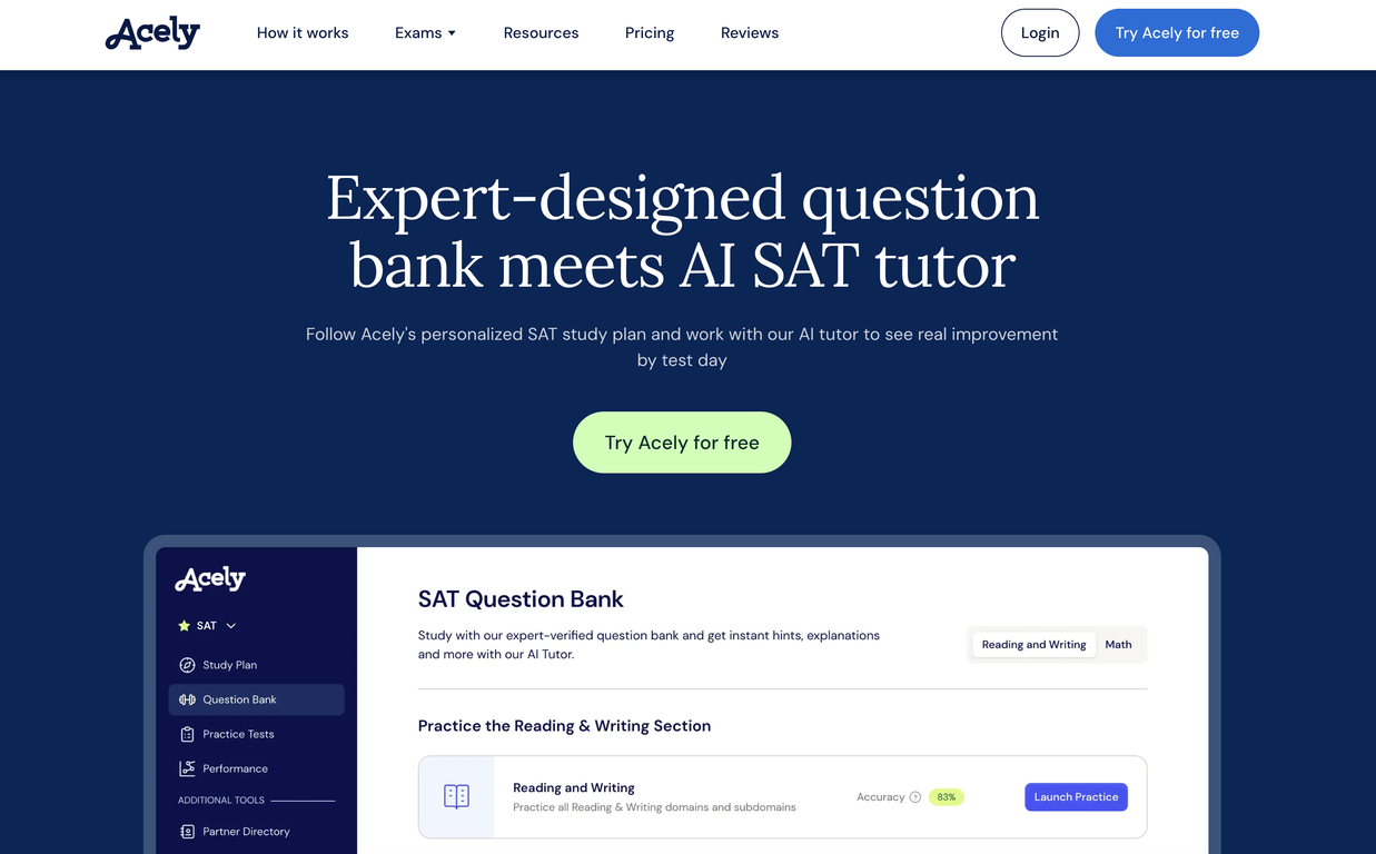 Acely website
