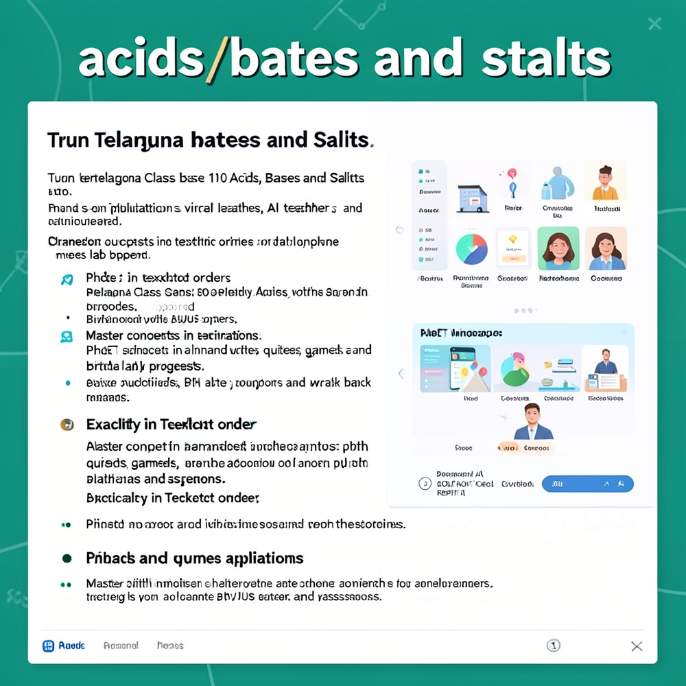 acids,bases and salts website