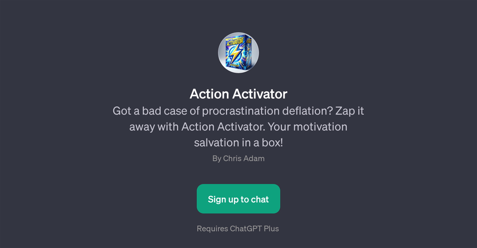 Action Activator website