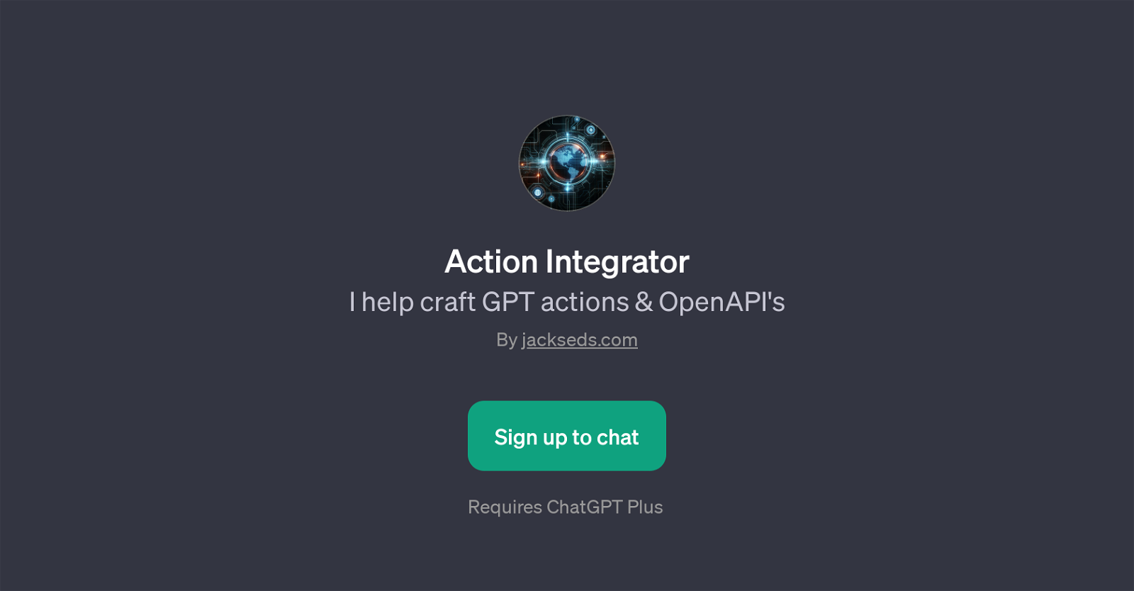 Action Integrator website