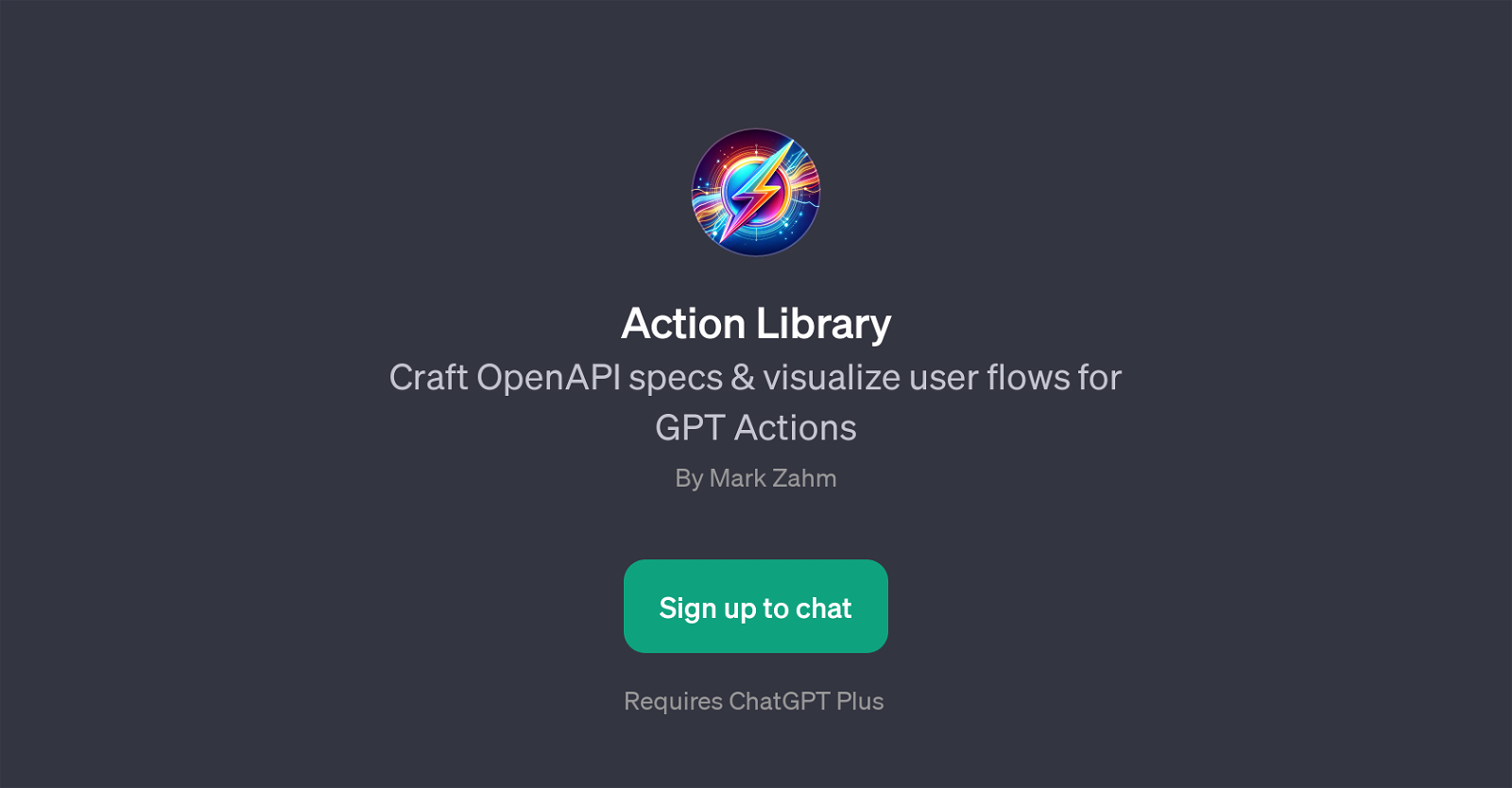 Action Library website