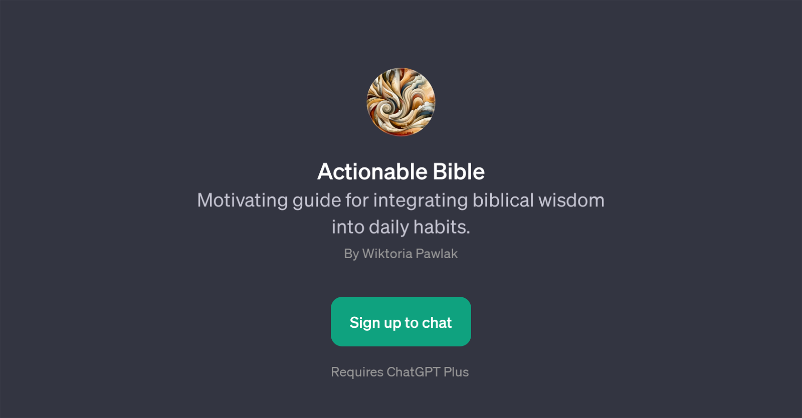 Actionable Bible website