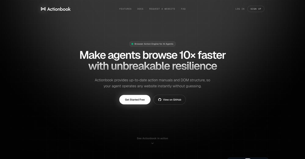 Actionbook website