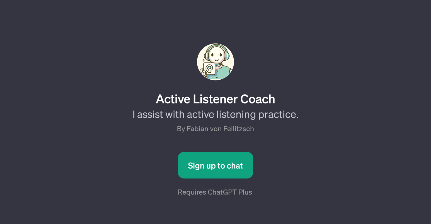 Active Listener Coach website