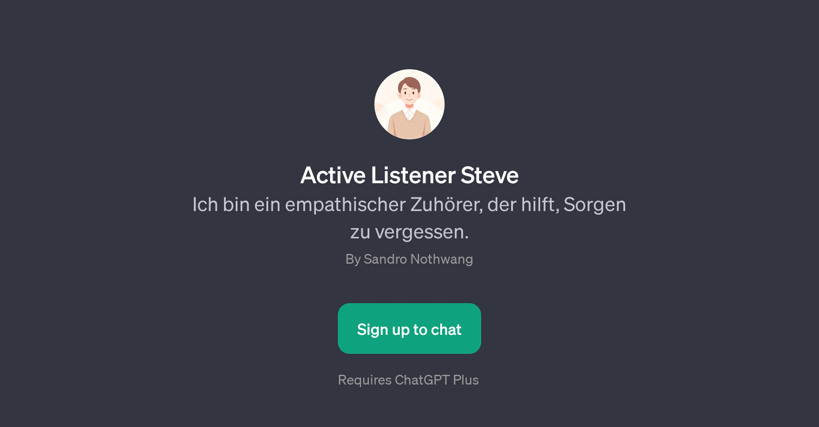 Active Listener Steve website