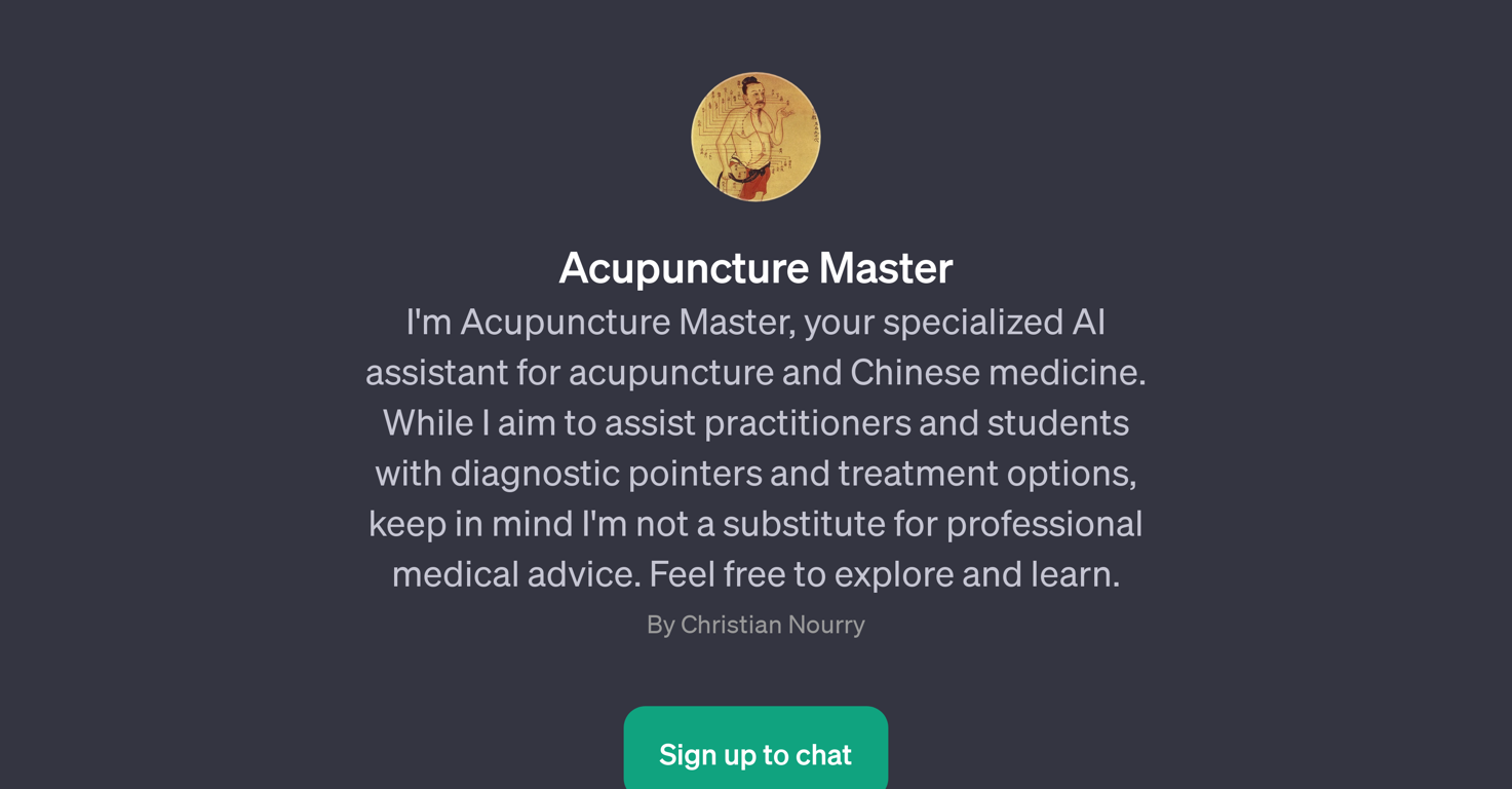 Acupuncture Master website