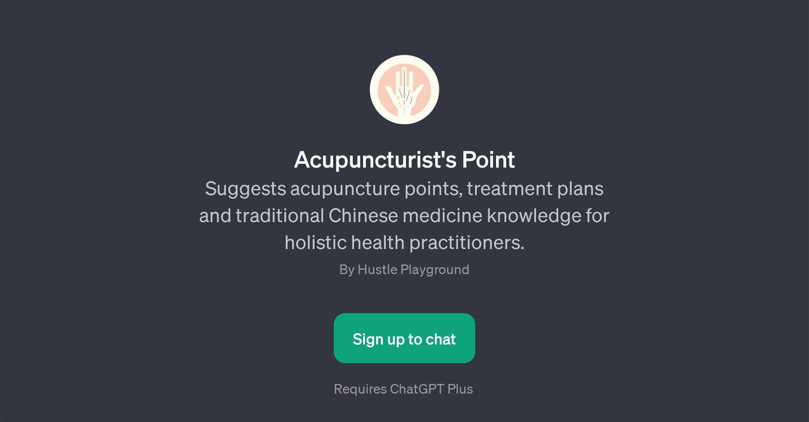 Acupuncturist's Point website