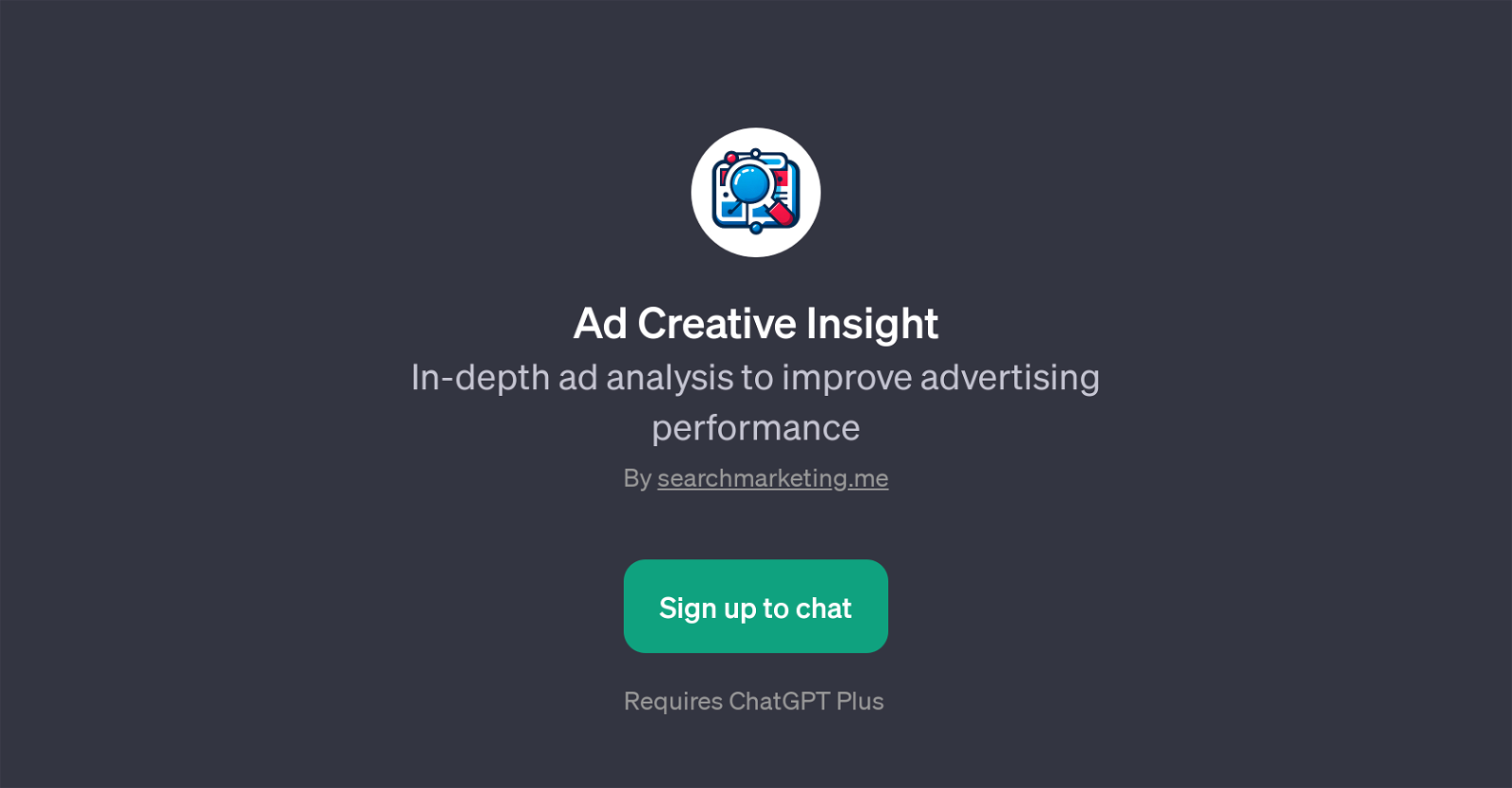 Ad Creative Insight website