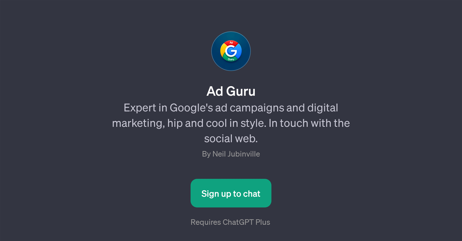 Ad Guru website