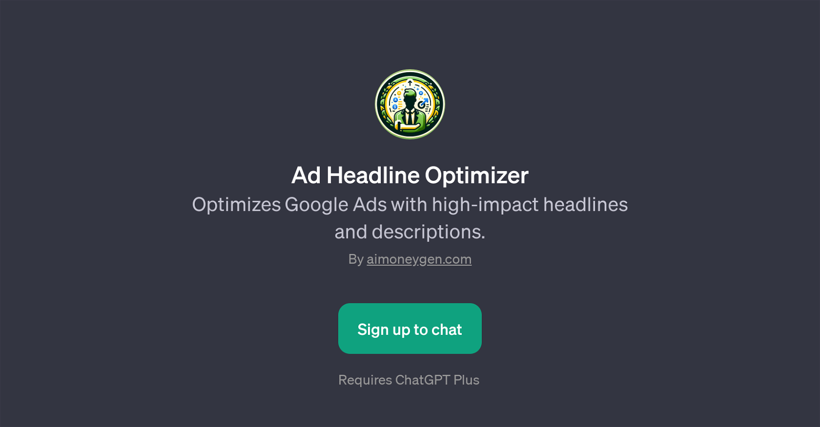 Ad Headline Optimizer website