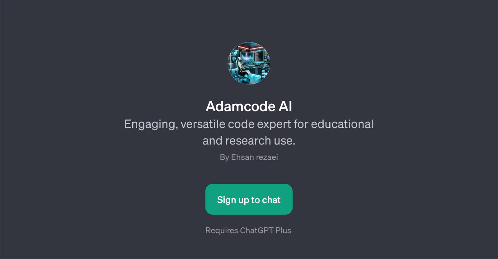 Adamcode AI website