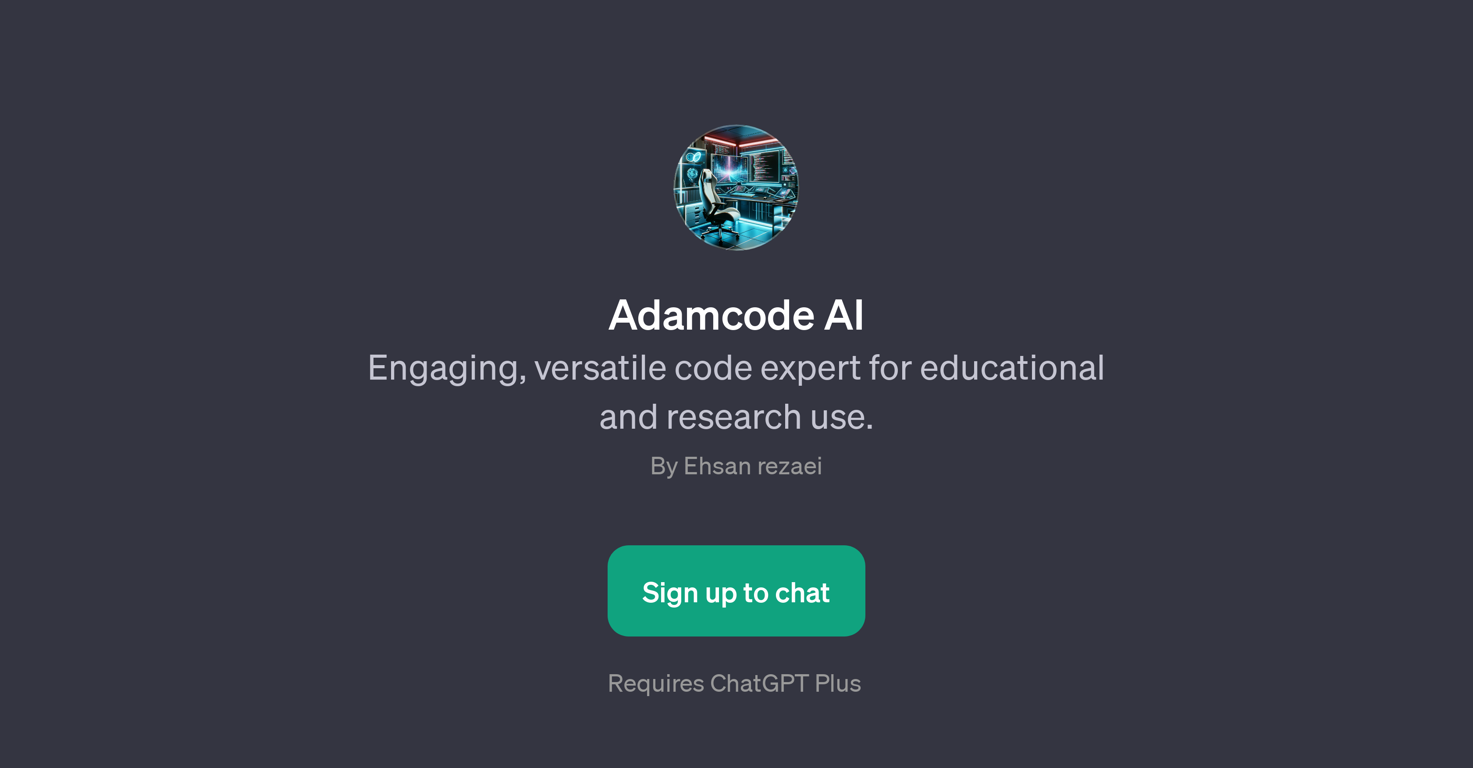 Adamcode AI website
