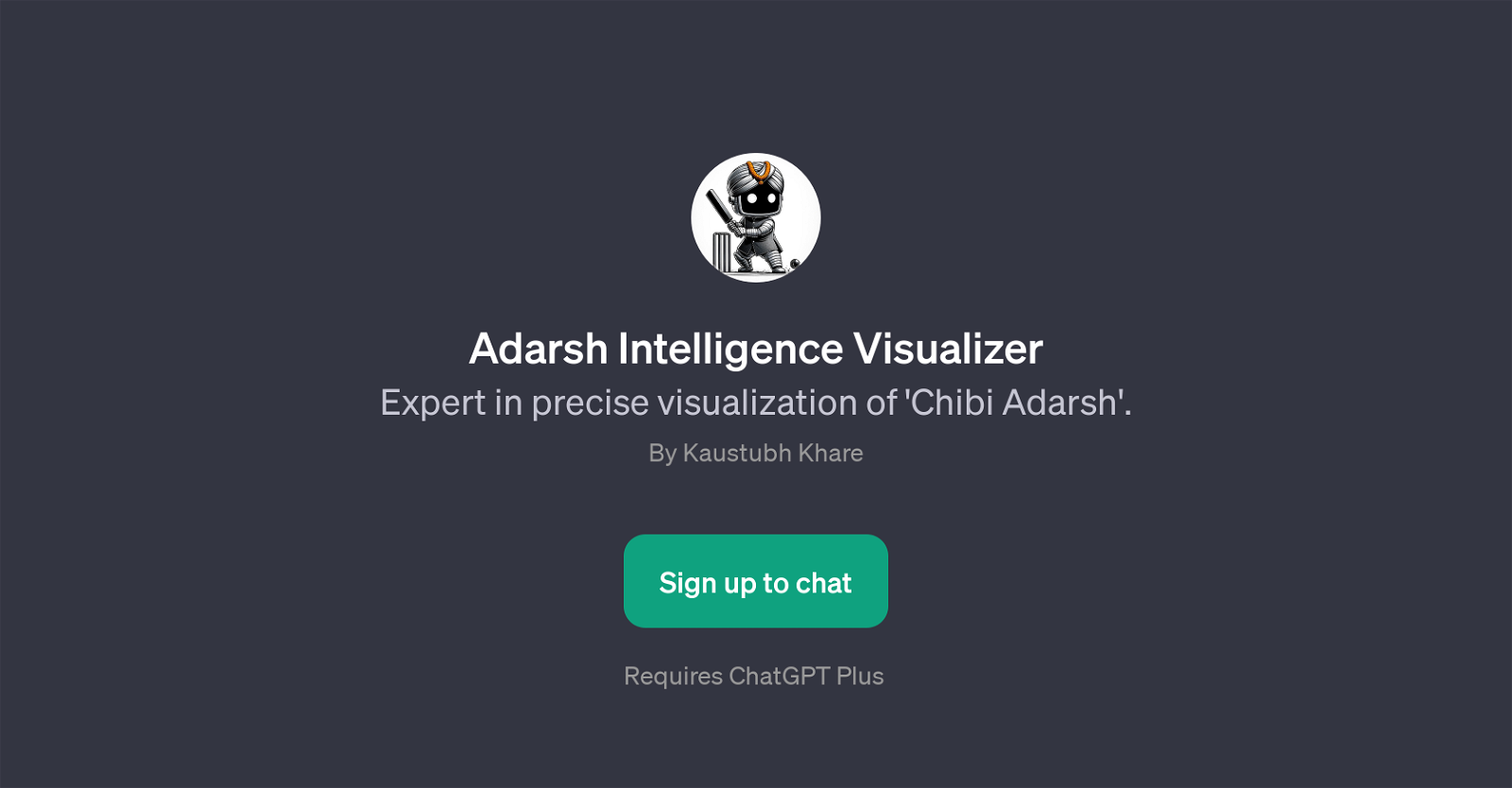 Adarsh Intelligence Visualizer website