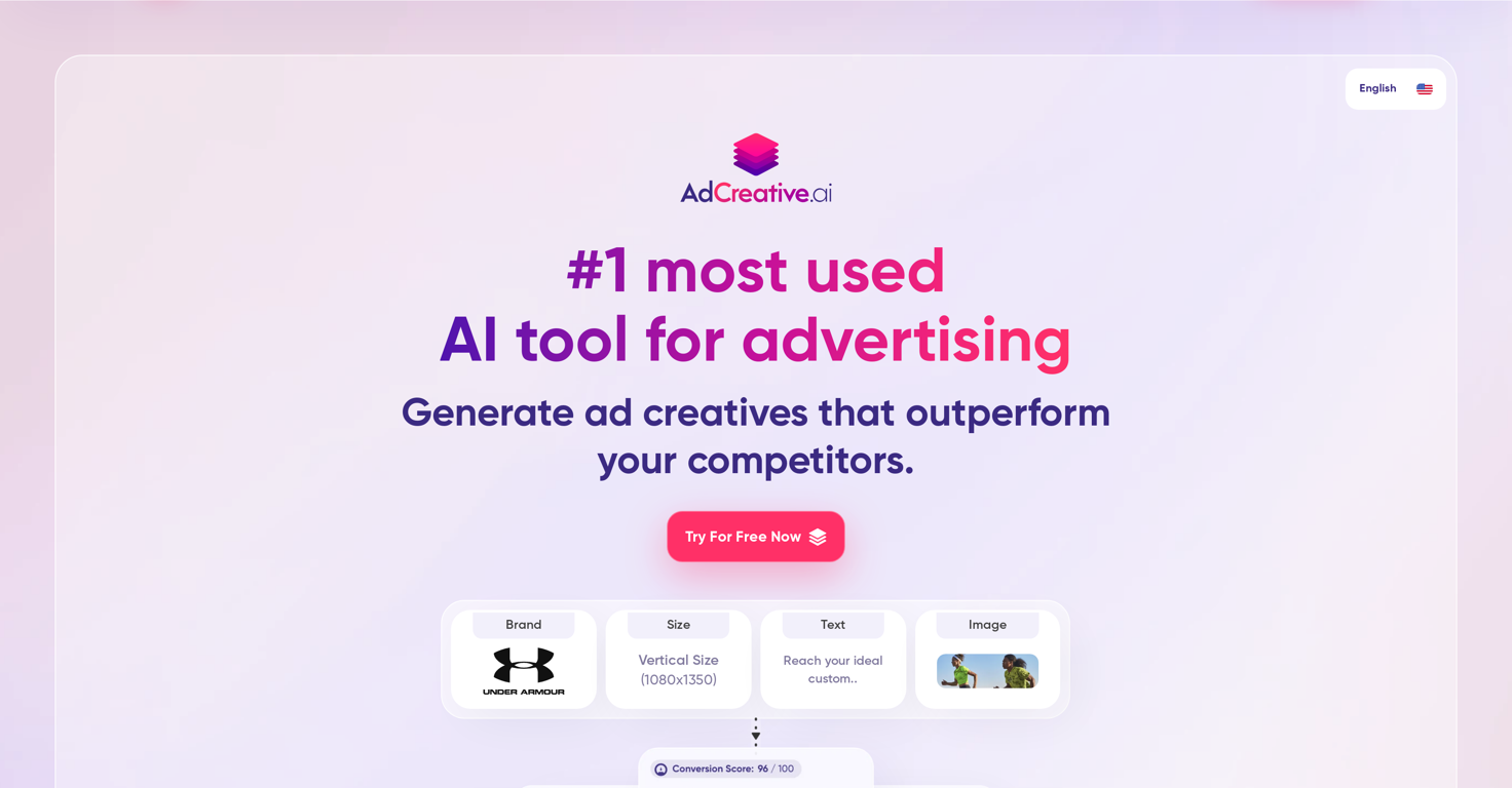 AdCreative.ai website