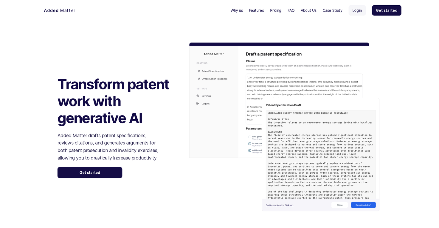 Added Matter website