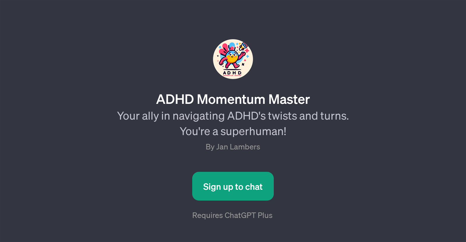 ADHD Momentum Master website