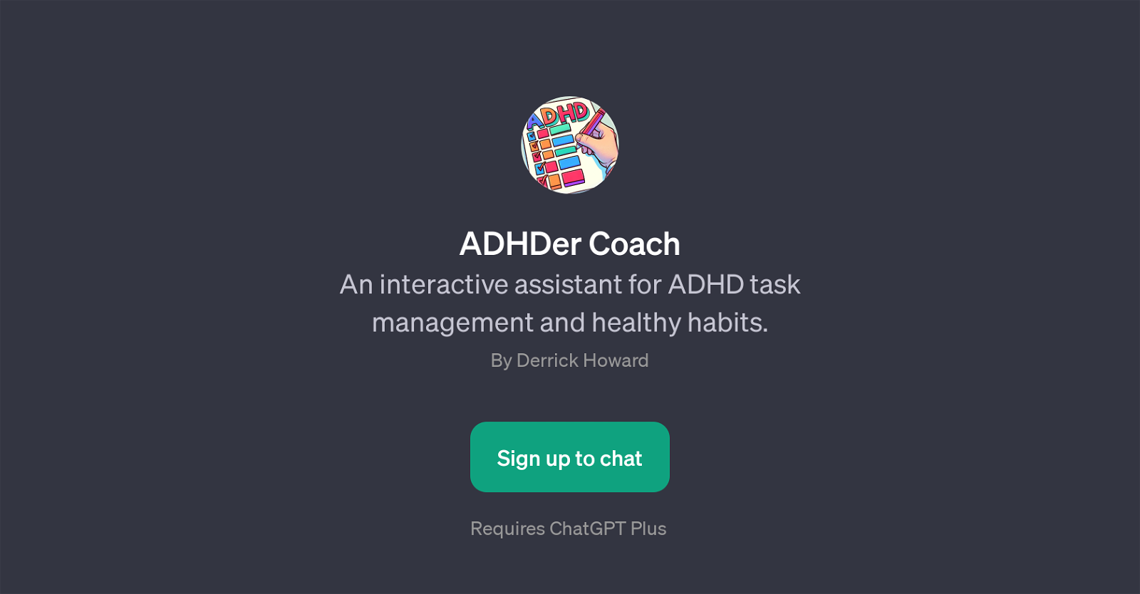 ADHDer Coach website