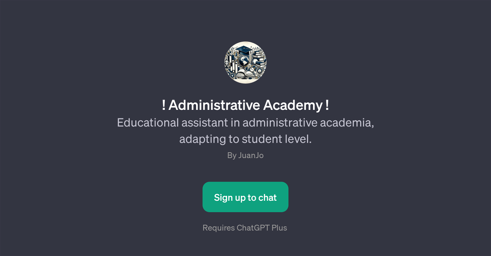 Administrative Academy website
